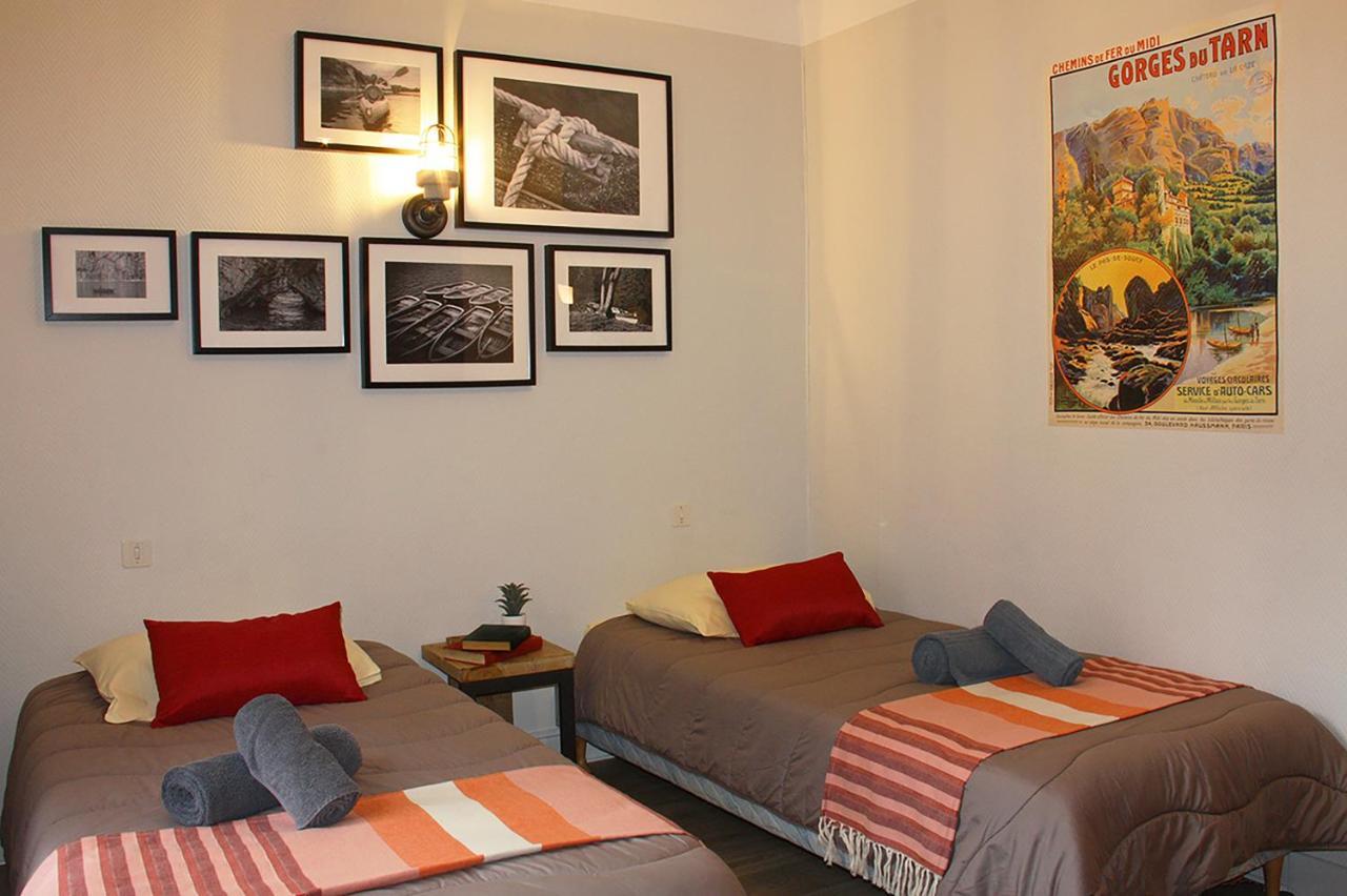 Hotel Des Bateliers La Malene Luaran gambar