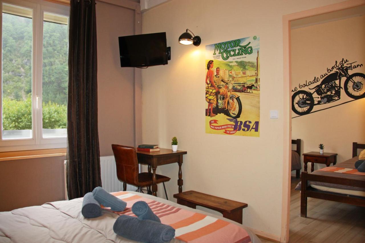 Hotel Des Bateliers La Malene Luaran gambar